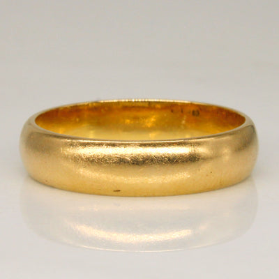 22k Yellow Gold Band | SZ 8.75 |