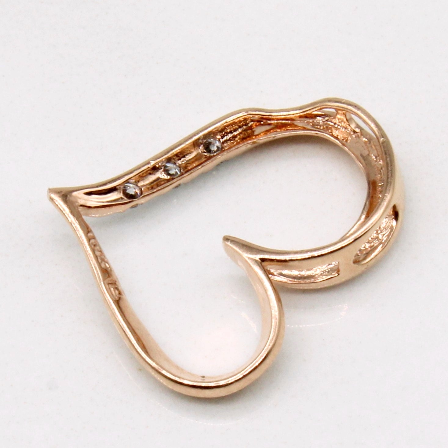 Pendentif cœur en diamant | 0,03 ct | 
