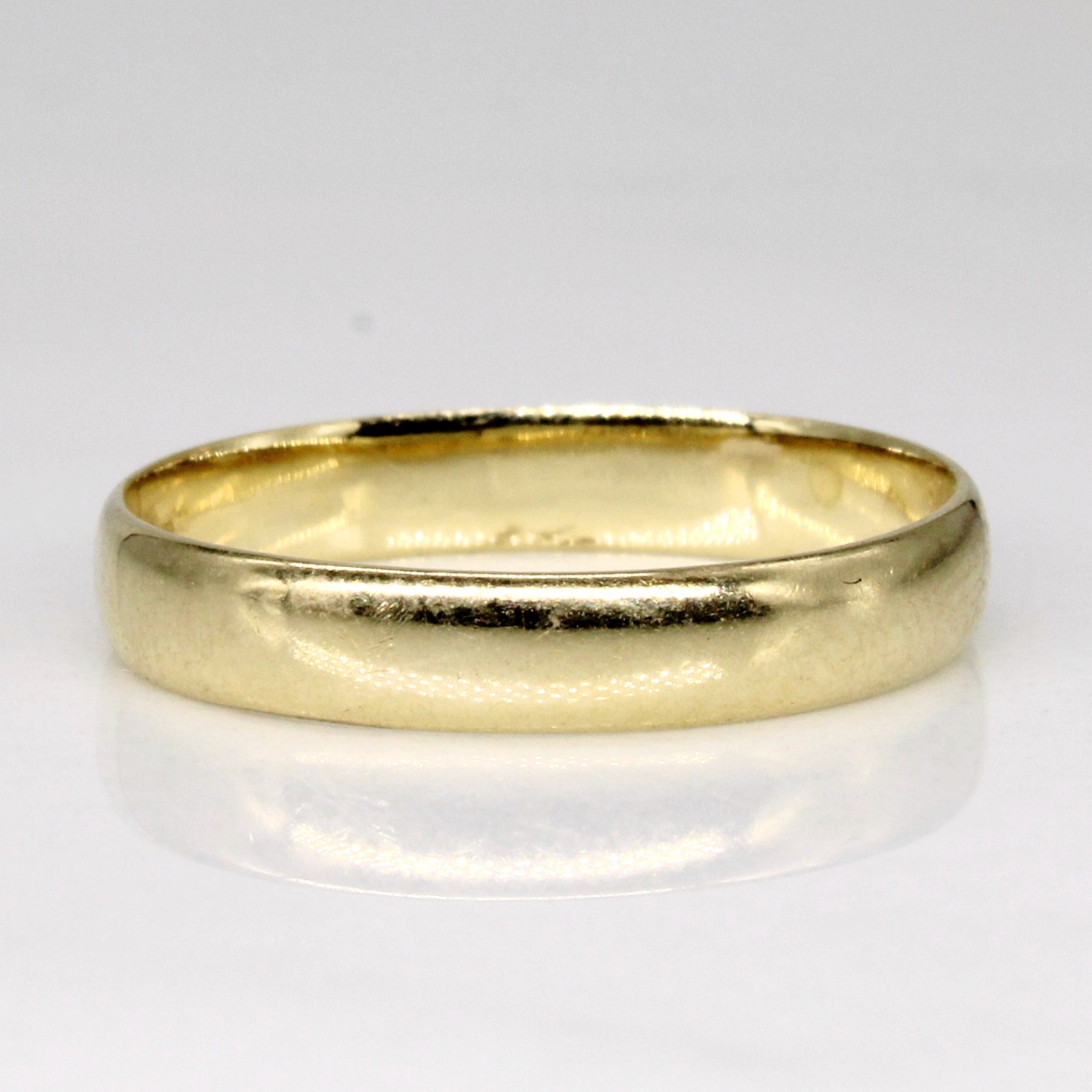 Alliance Birks en or jaune 14 carats | Taille 6,5 | 