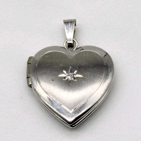 Diamond Heart Locket | 0.01ct |