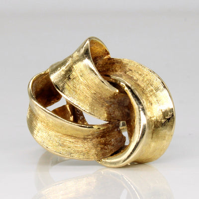14k Yellow Gold Knot Ring | SZ 4.5 |