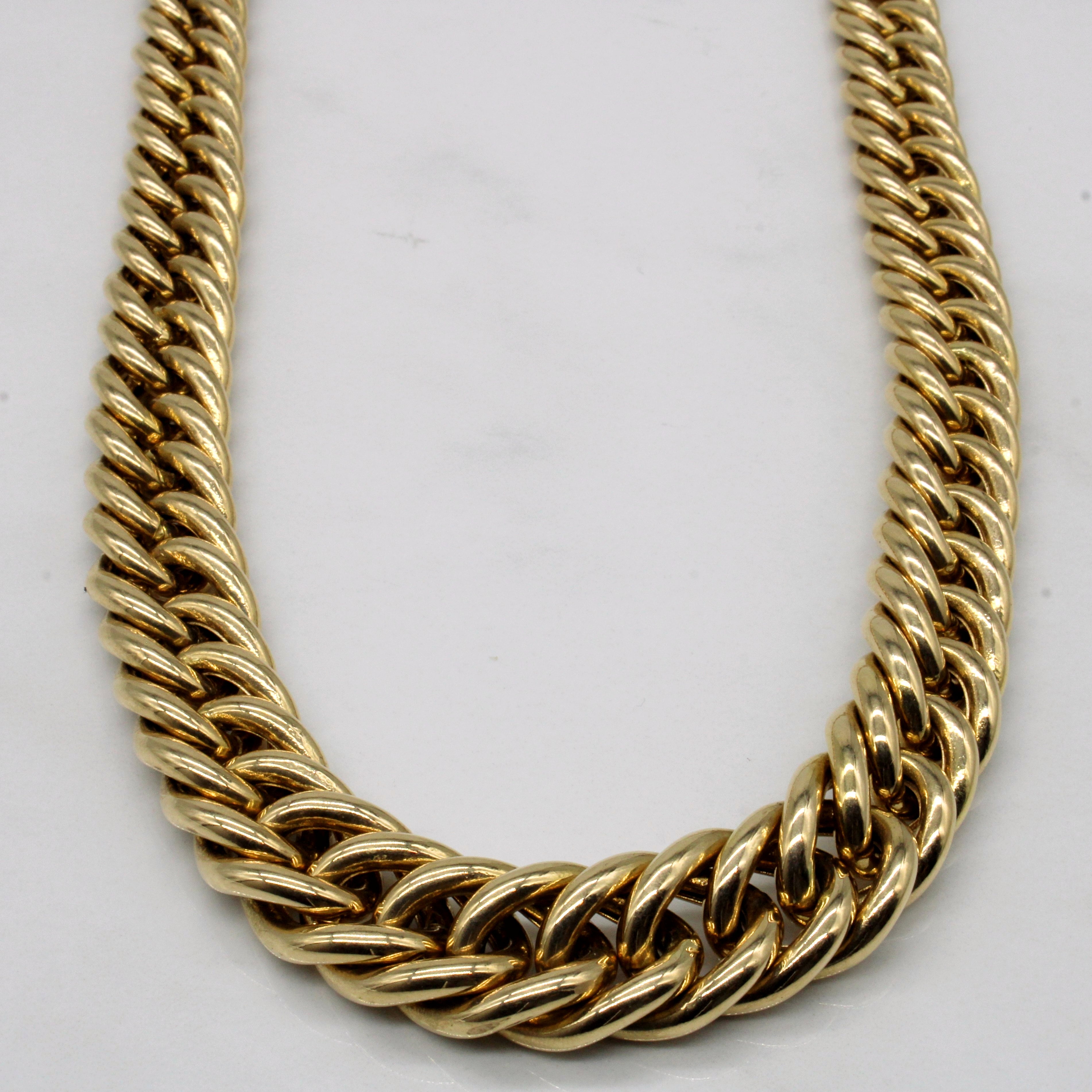 Italian 14k Yellow Gold Necklace | 16" |