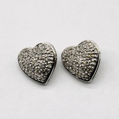 Diamond Heart Earrings | 0.25ctw |