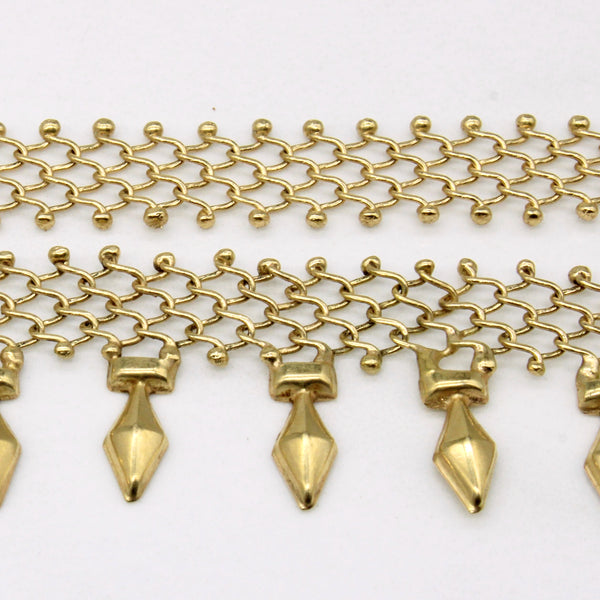 18k Yellow Gold Necklace | 17