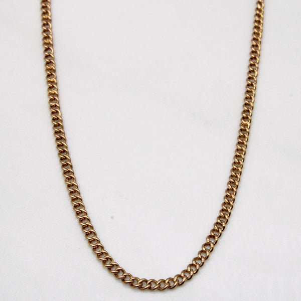 14k Rose Gold Necklace | 25