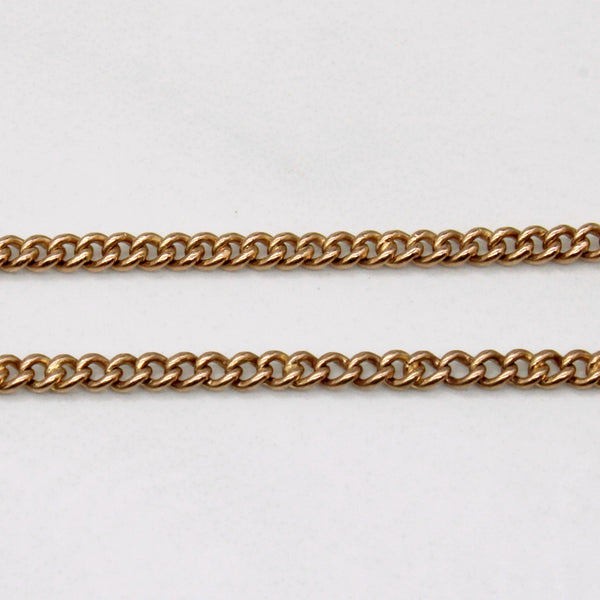 14k Rose Gold Necklace | 25