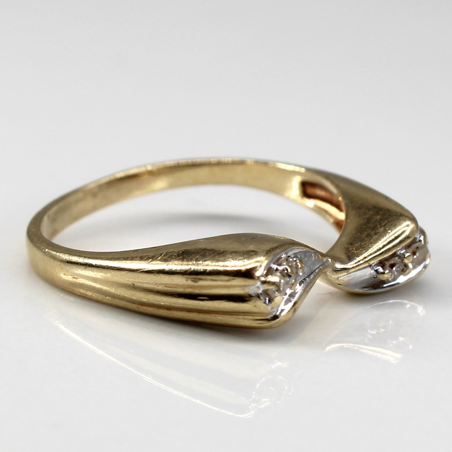 Bypass Diamond Ring | 0.06ctw | SZ 5.75 |