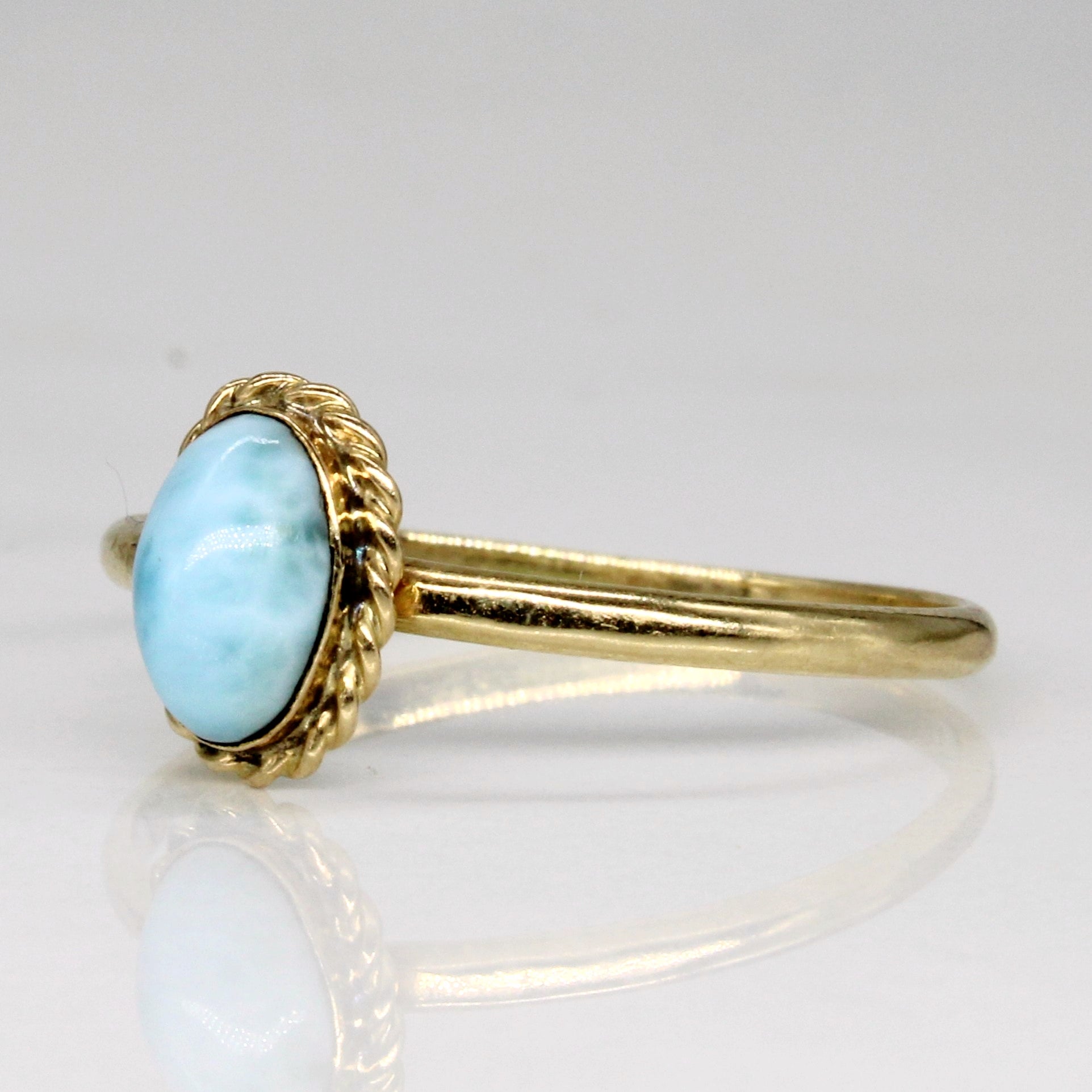 Larimar Ring | 1.00ct | SZ 8.5 |