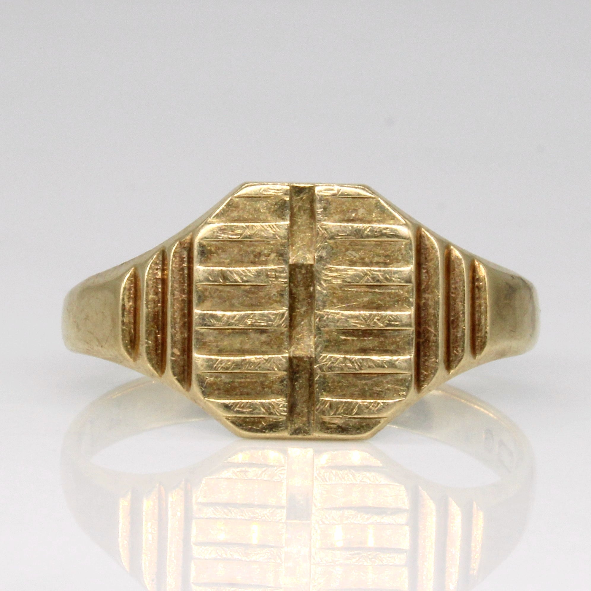 9k Yellow Gold Ring | SZ 11.75 |