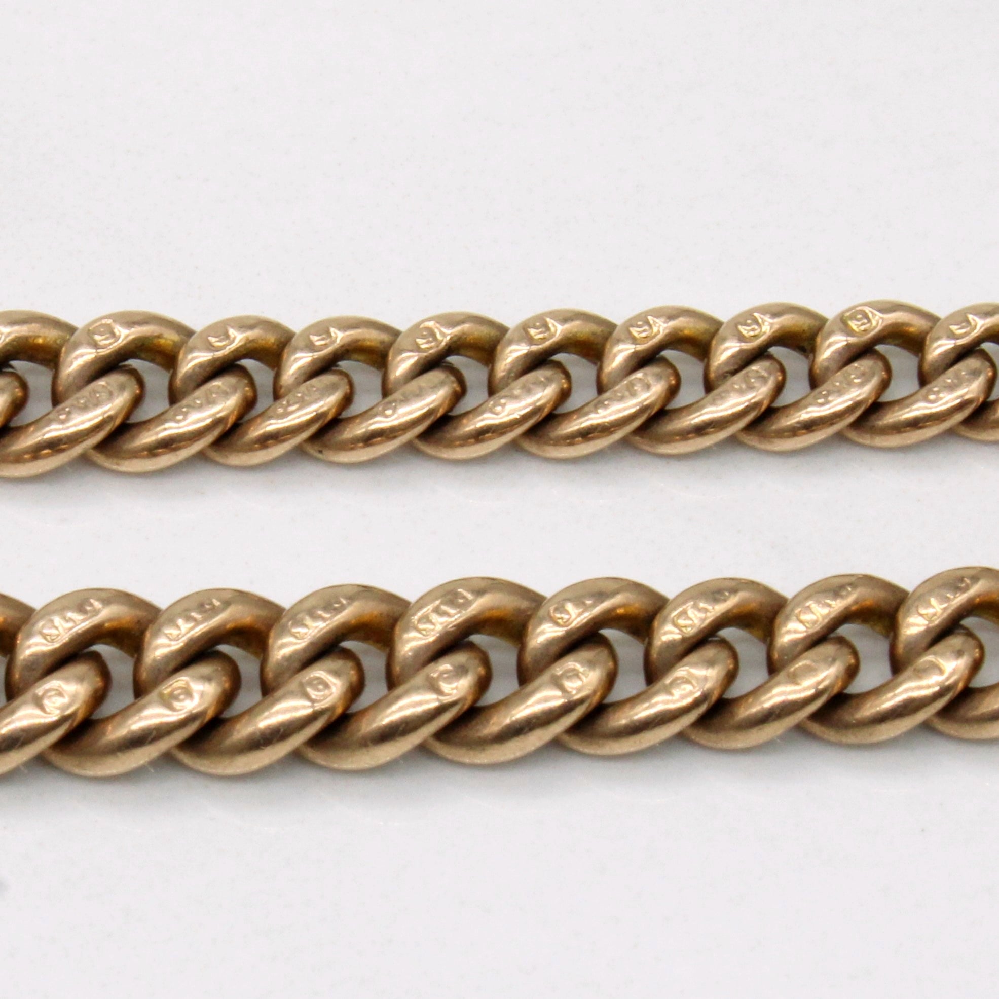 9k Yellow Gold Watch Chain | 13" |