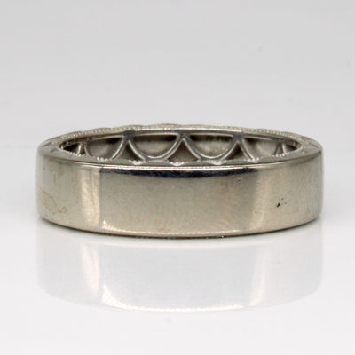 Tacori' 18k White Gold Ring | SZ 9.5 |