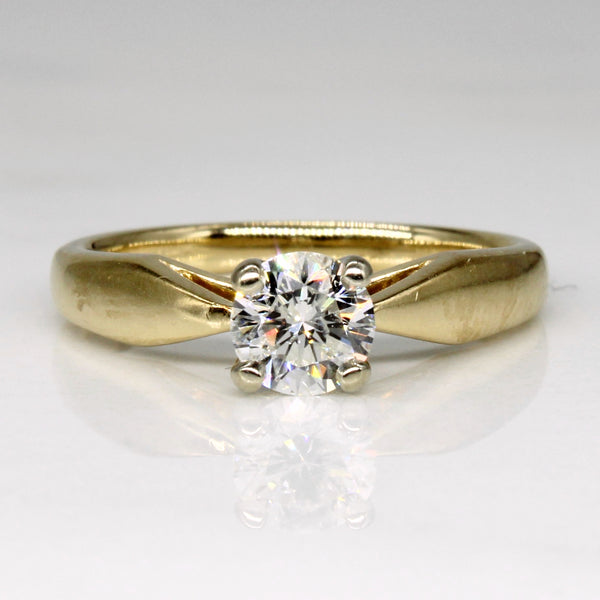 Cathedral Set Diamond Engagement Ring | 0.50ct | SZ 4.75 |