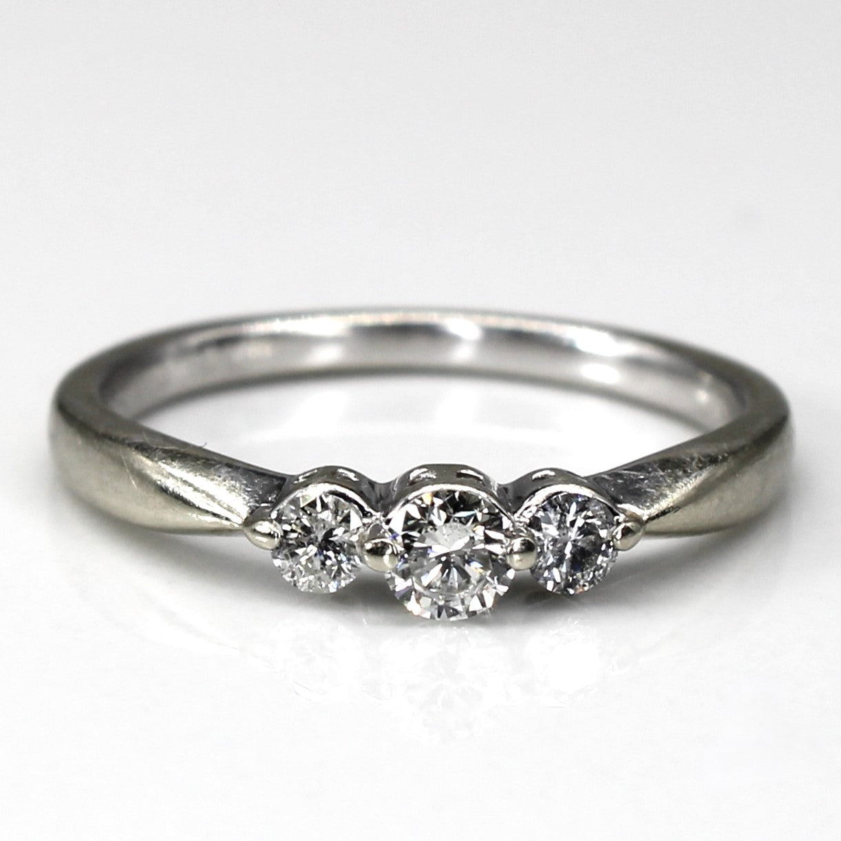 Three Stone Diamond Ring | 0.25ct | SZ 5.25 |