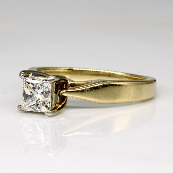 Princess Cut Diamond Engagement Ring | 0.40ct | SZ 3.25 |