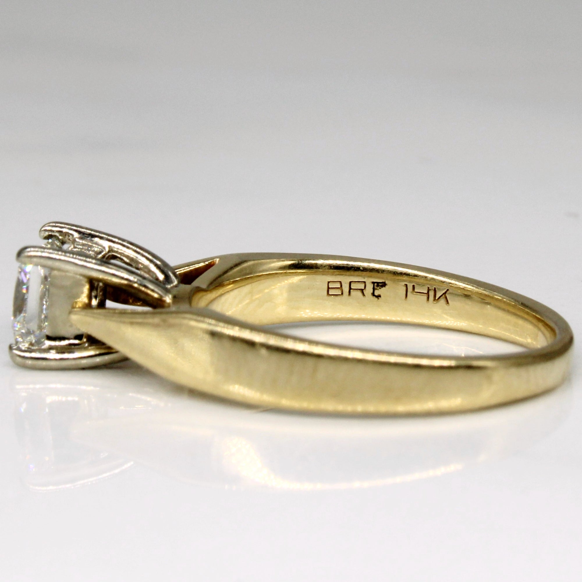Princess Cut Diamond Engagement Ring | 0.40ct | SZ 3.25 |