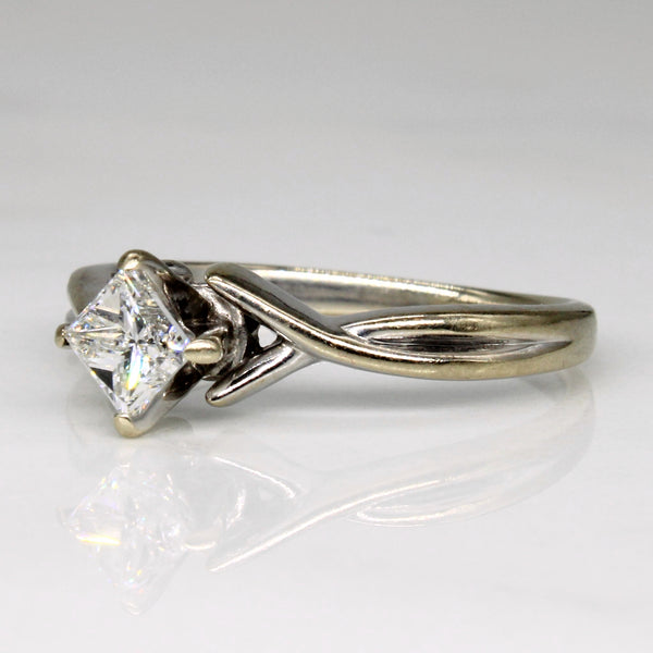 Princess Cut Diamond Engagement Ring | 0.44ct | SZ 6.25 |