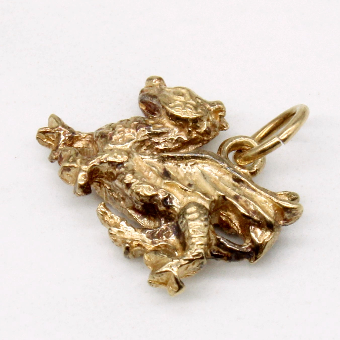 9k Yellow Gold Dragon Charm