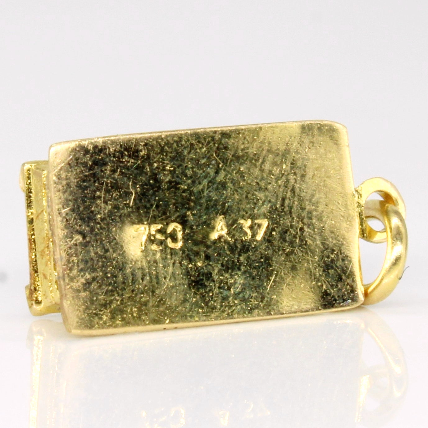 18k Yellow Gold Roman Ruins Charm