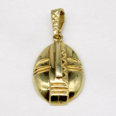 10k Yellow Gold Pendant