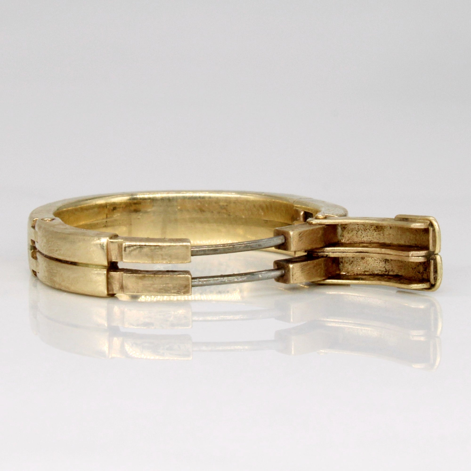 10k Yellow Gold Hinge Ring | SZ 6.5 |