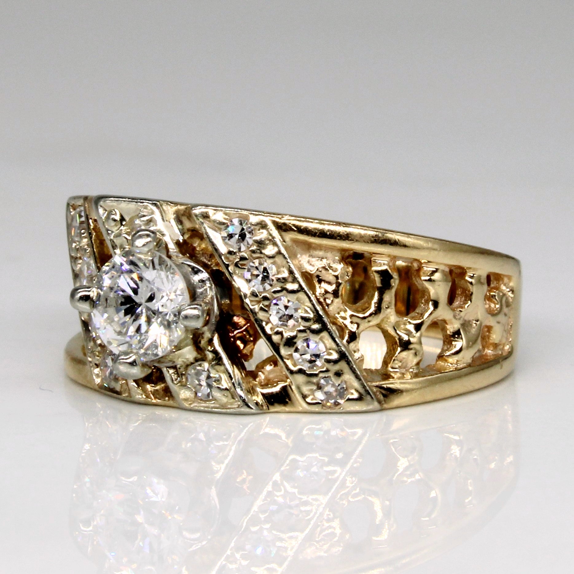 Diamond Engagement Ring | 0.51ctw | SZ 5.25 |