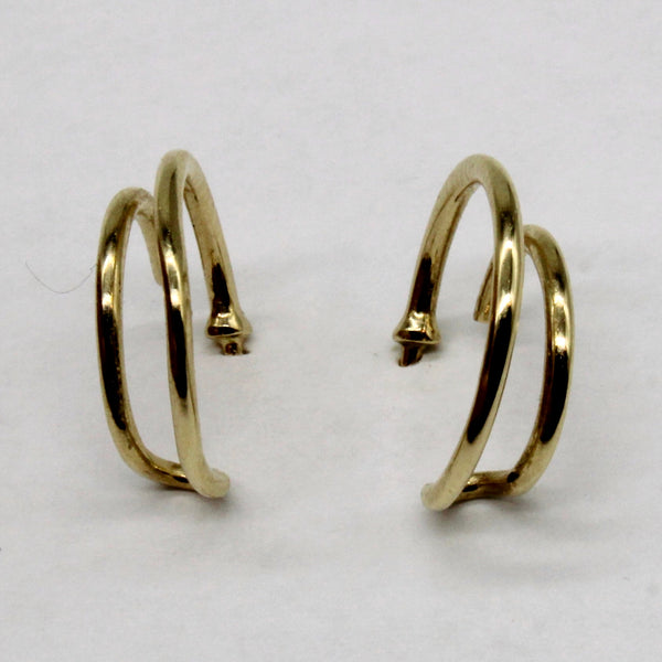 14k Yellow Gold Earrings