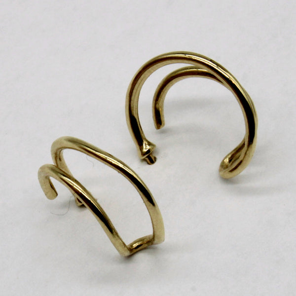 14k Yellow Gold Earrings