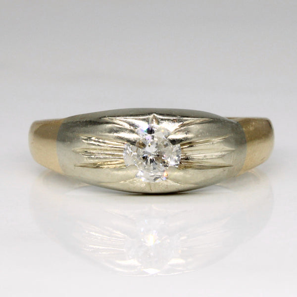 Solitaire Diamond Ring | 0.40ct | SZ 10 |
