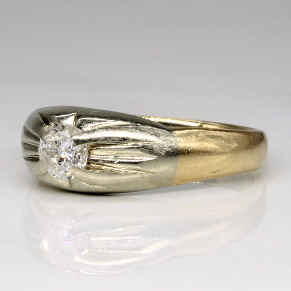 Solitaire Diamond Ring | 0.40ct | SZ 10 |