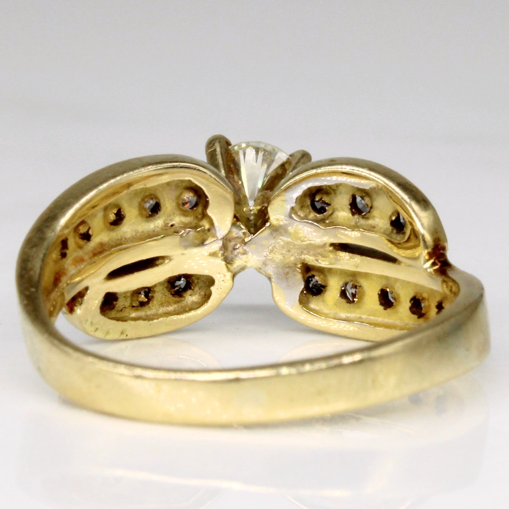 Cathedral Set Diamond Ring | 0.48ctw | SZ 5.75 |