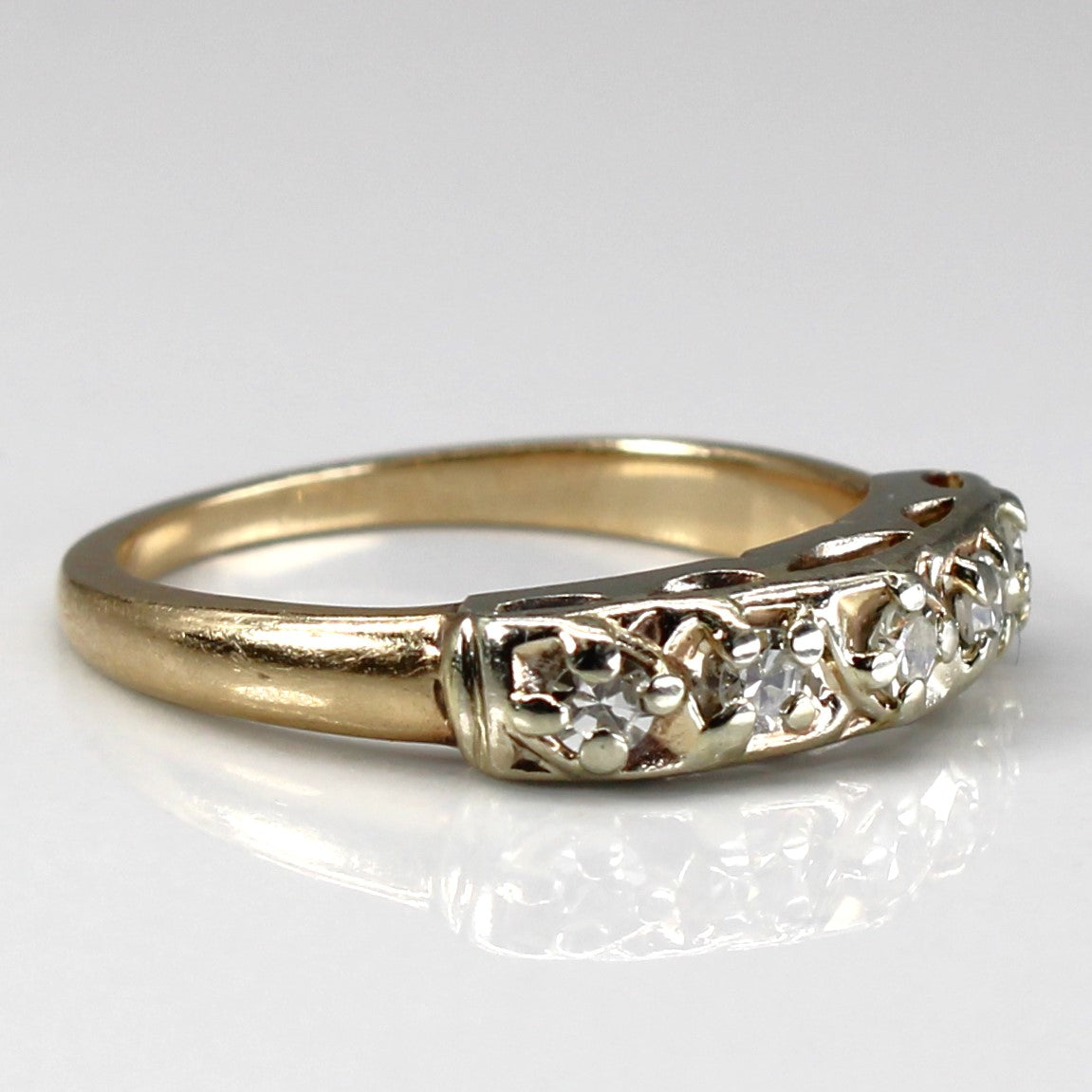 Five Stone Diamond Ring | 0.15ctw | SZ 5.25 |