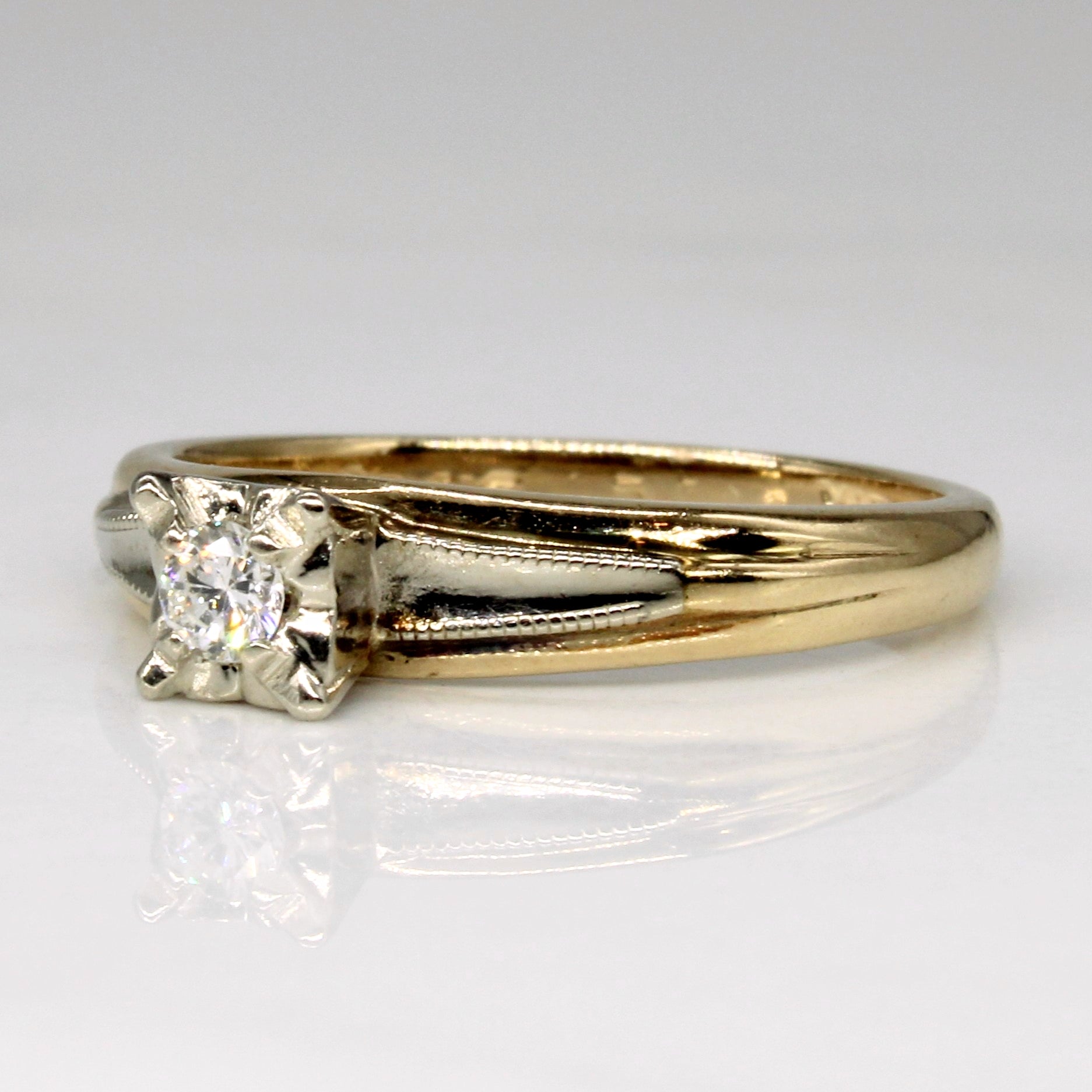 Illusion Set Diamond Ring | 0.09ct | SZ 6 |