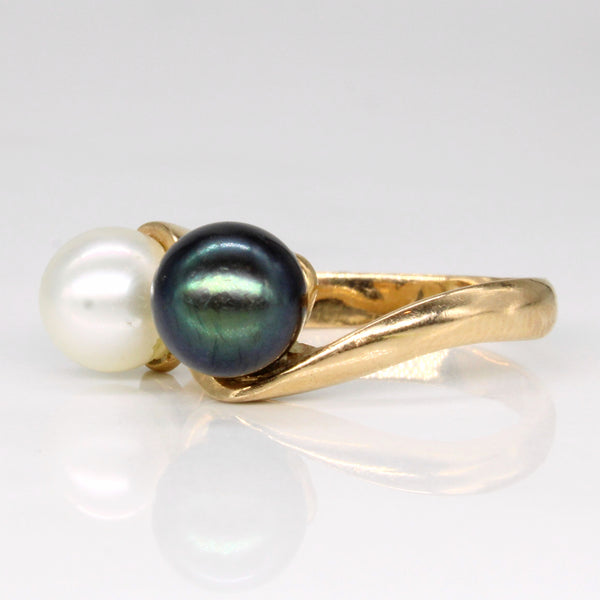 Pearl Bypass Ring | SZ 6.25 |
