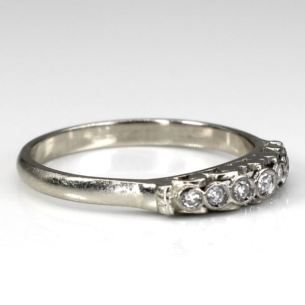 Diamond Vintage Ring | 0.16ctw | SZ 8.5 |