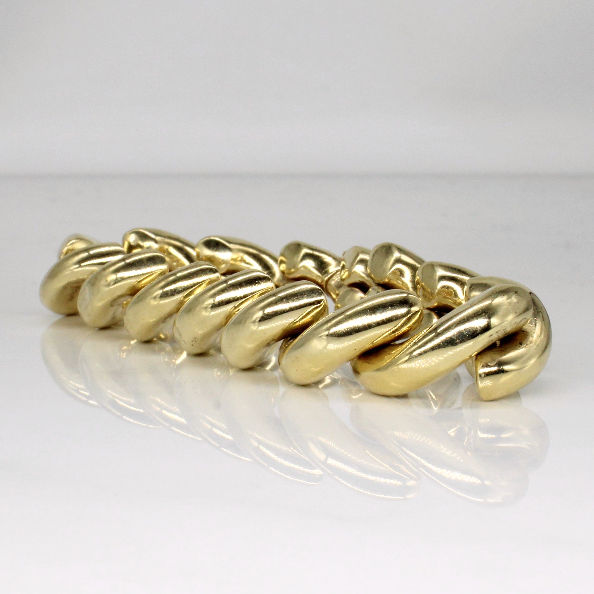 14k Yellow Gold Bracelet | 7.25