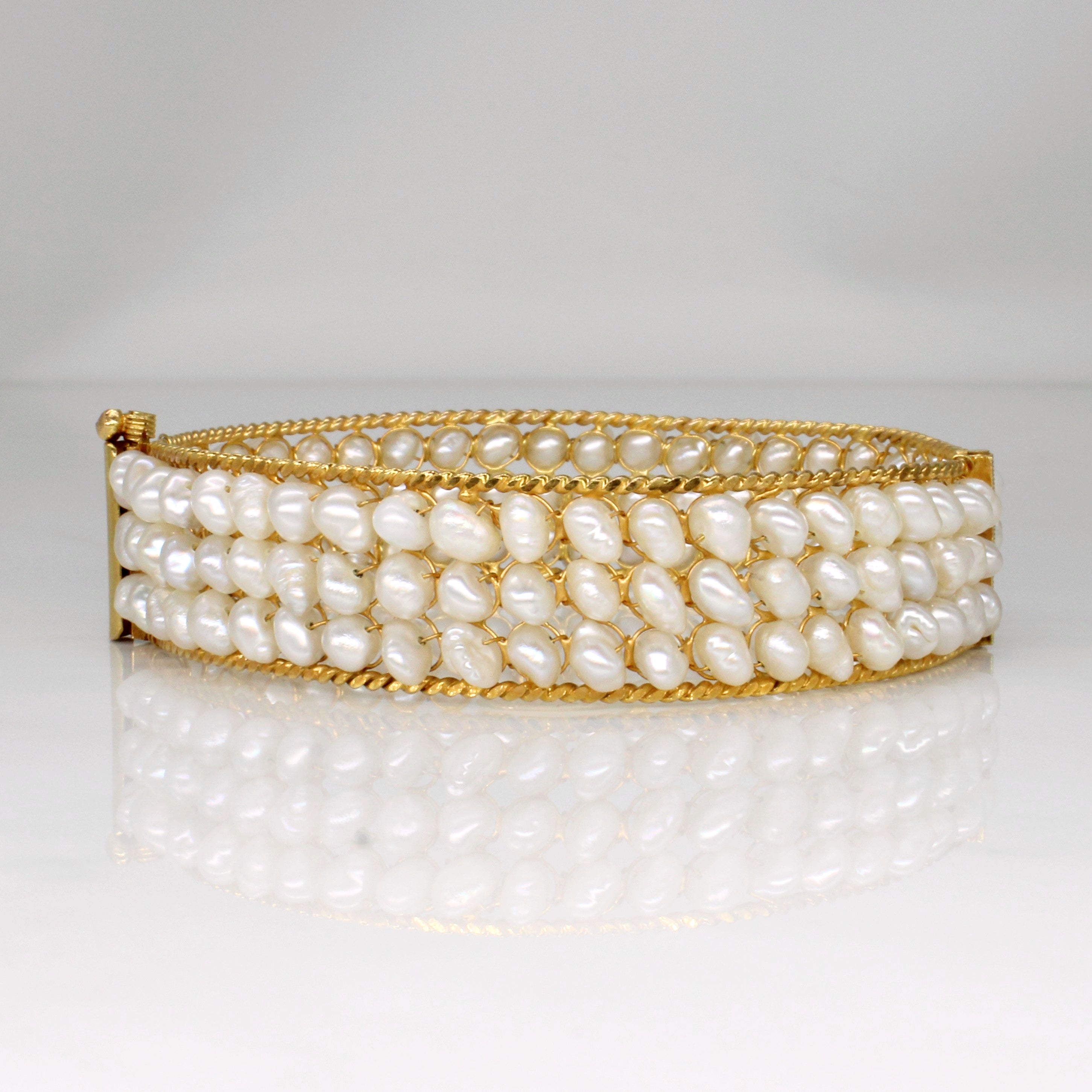 Rice Pearl Bracelet | 8" |