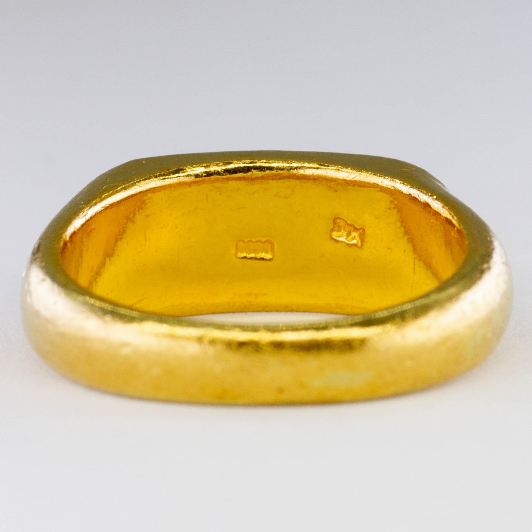 Bezel Set Jadeite Cabochon Ring | 1.75ct | SZ 6.75 |