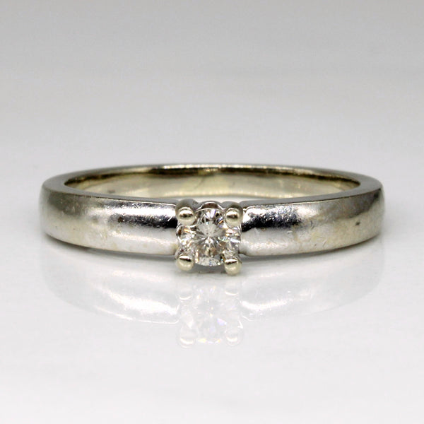 Solitaire Diamond Ring | 0.09ct | SZ 4.75 |