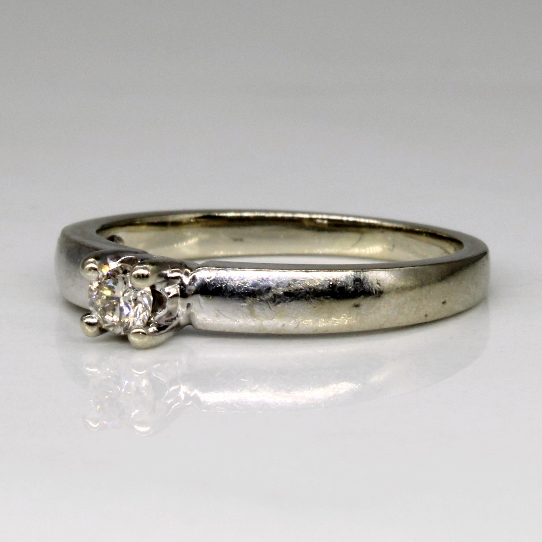 Solitaire Diamond Ring | 0.09ct | SZ 4.75 |