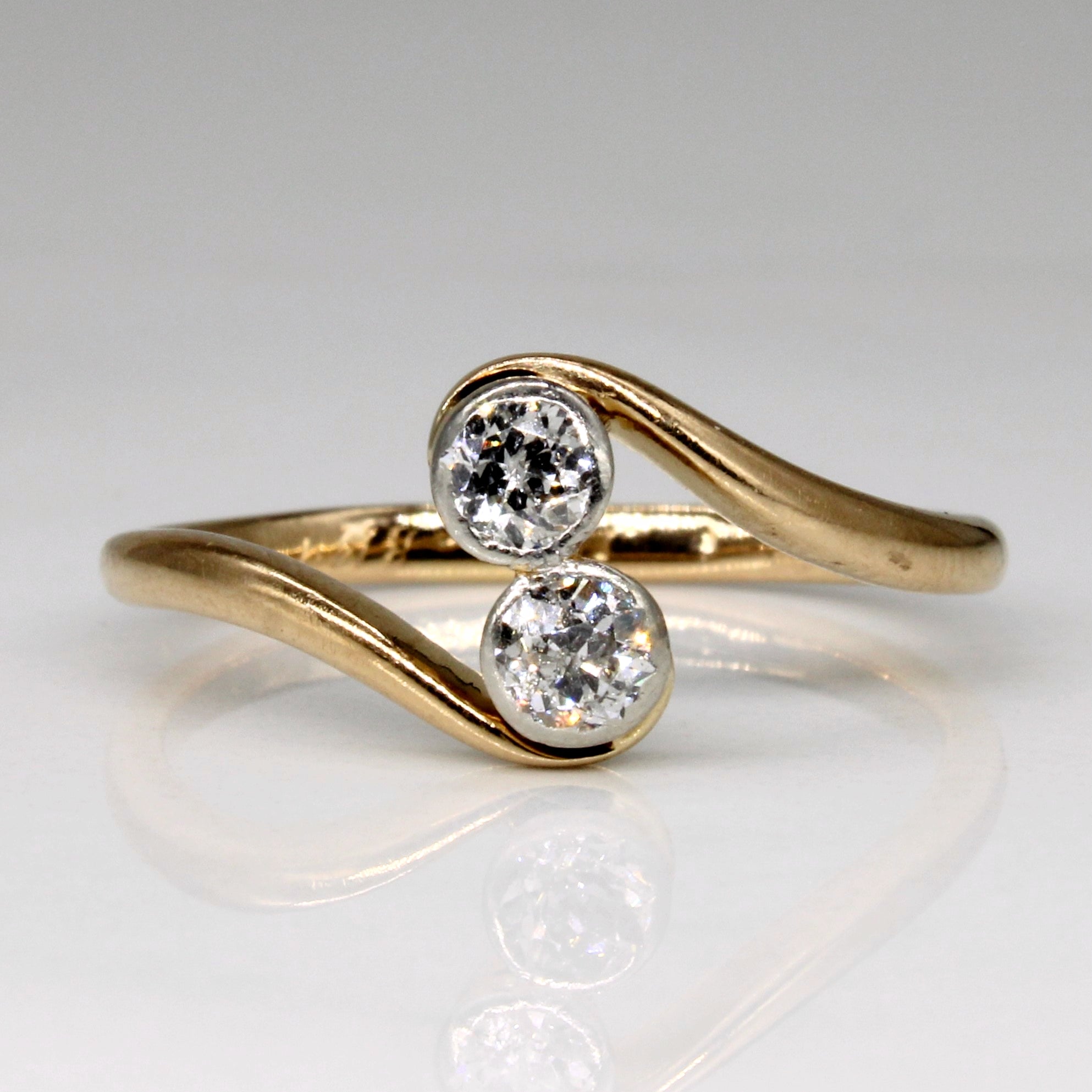 Diamond Twin Ring | 0.34ctw | SZ 6.75 |