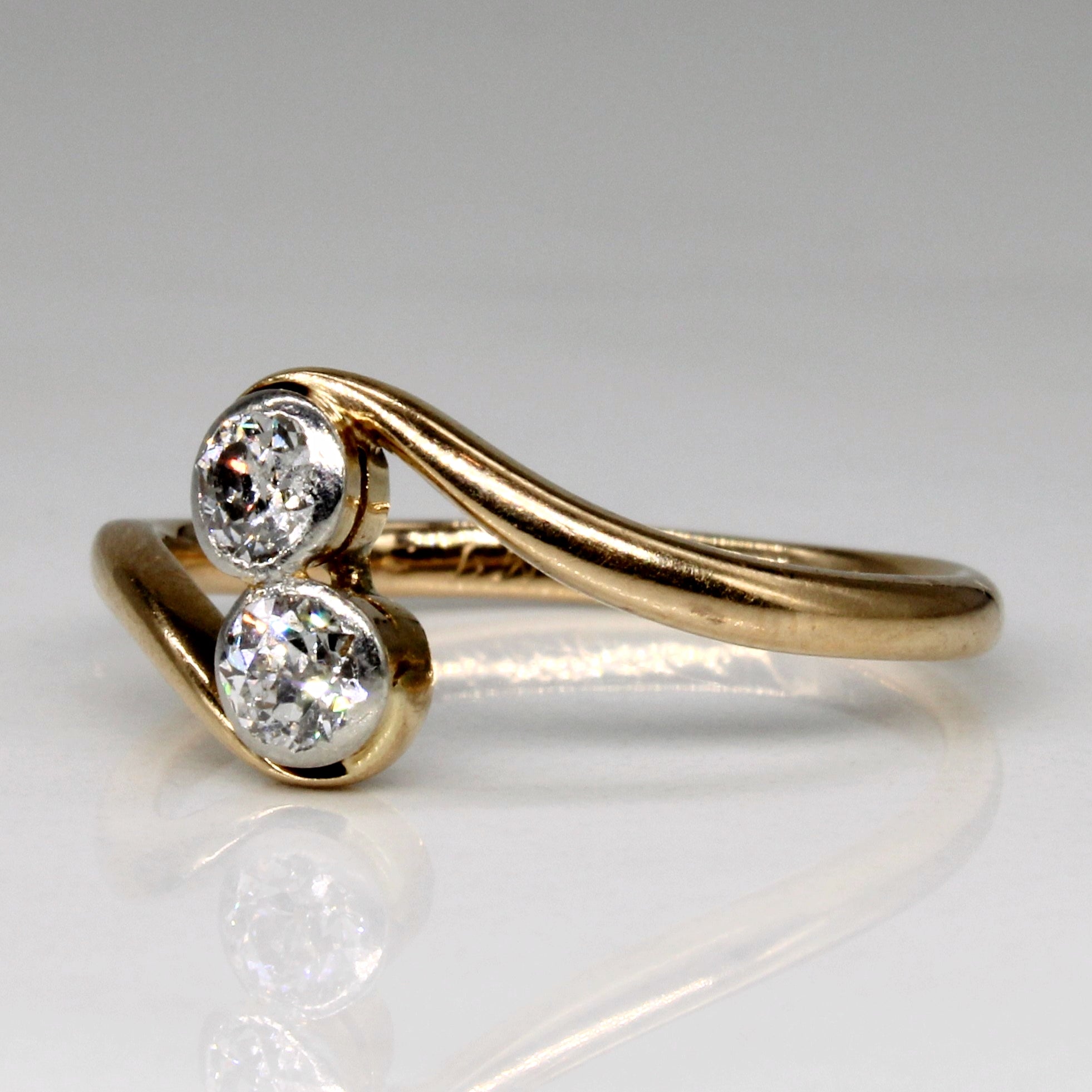 Diamond Twin Ring | 0.34ctw | SZ 6.75 |