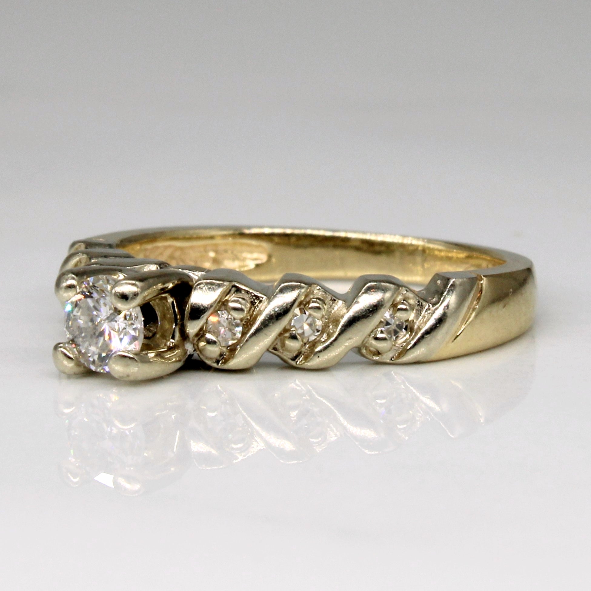 Diamond Engagement Ring | 0.25ctw | SZ 5 |