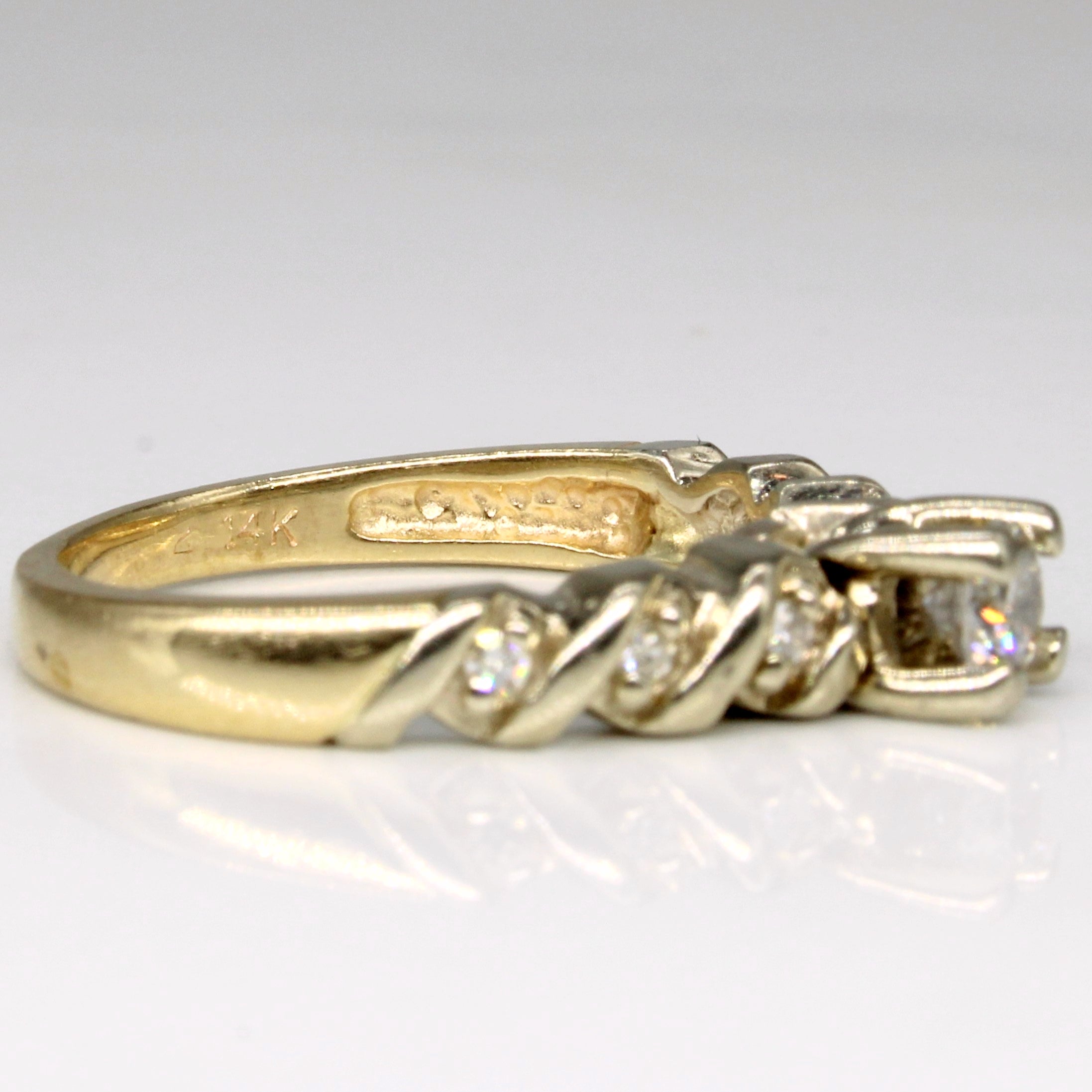Diamond Engagement Ring | 0.25ctw | SZ 5 |