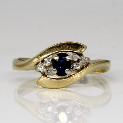 Sapphire & Diamond Ring | 0.18ct, 0.03ctw | SZ 5.75 |