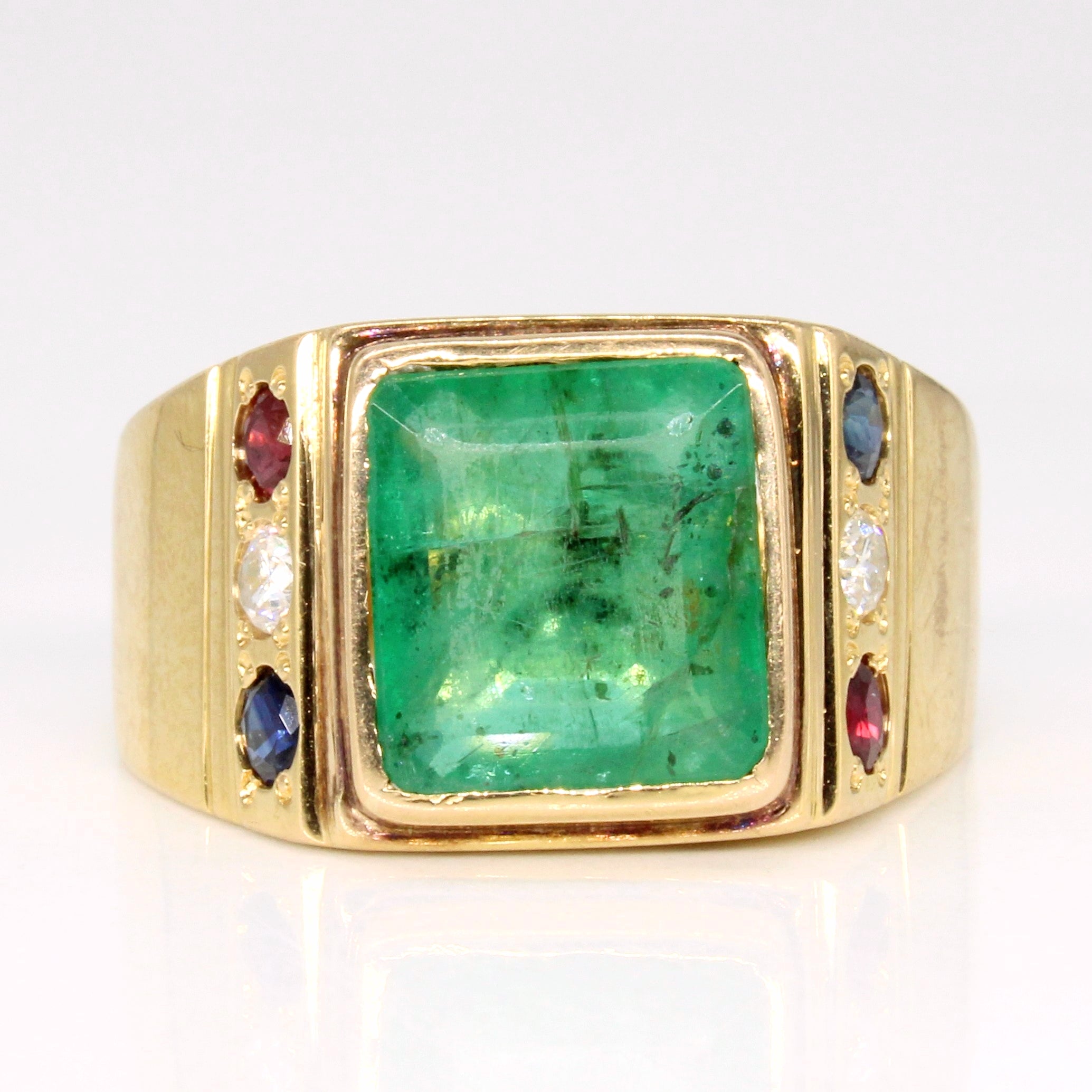 Multi Gem Cocktail Ring | 3.19ctw | SZ 9 |