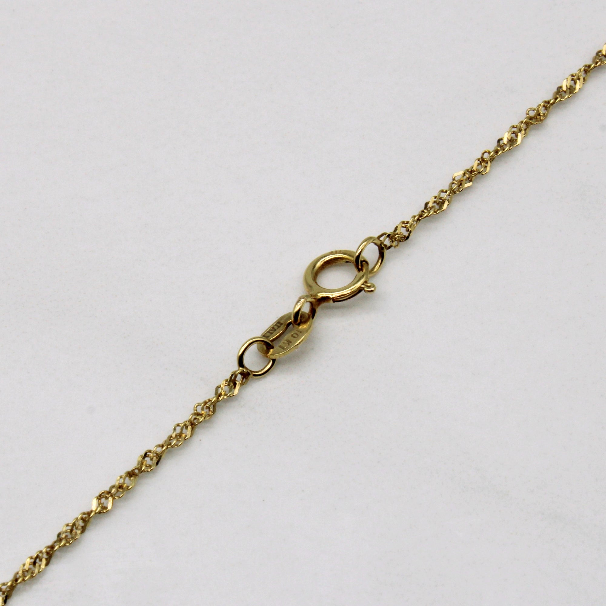 Diamond Heart Pendant & Necklace | 0.16ctw | 18