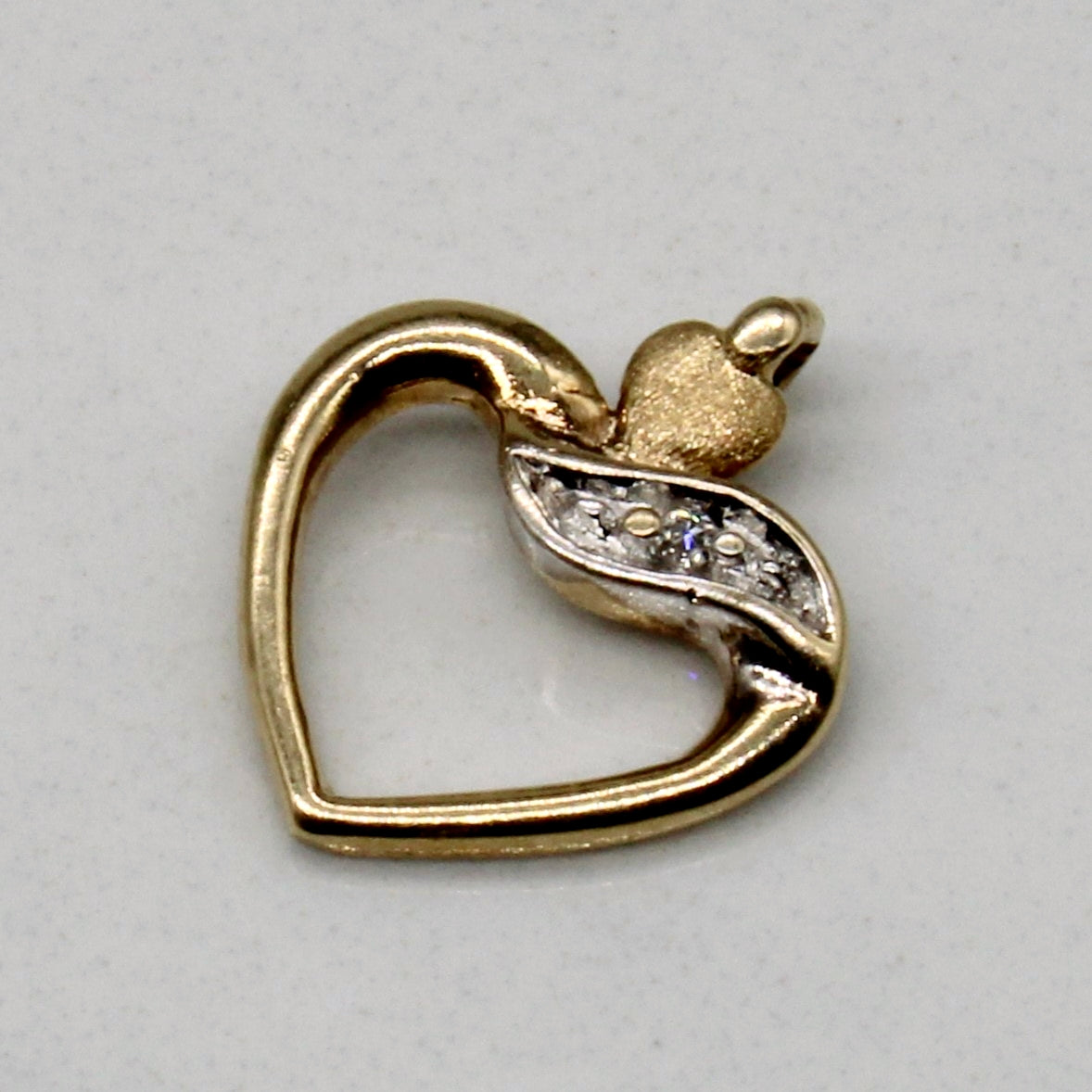 Diamond Heart Pendant | 0.01ct |