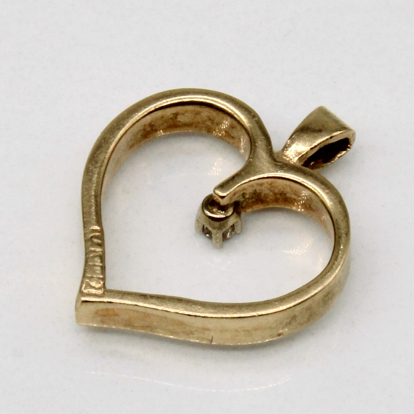 Diamond Heart Pendant | 0.02ct |