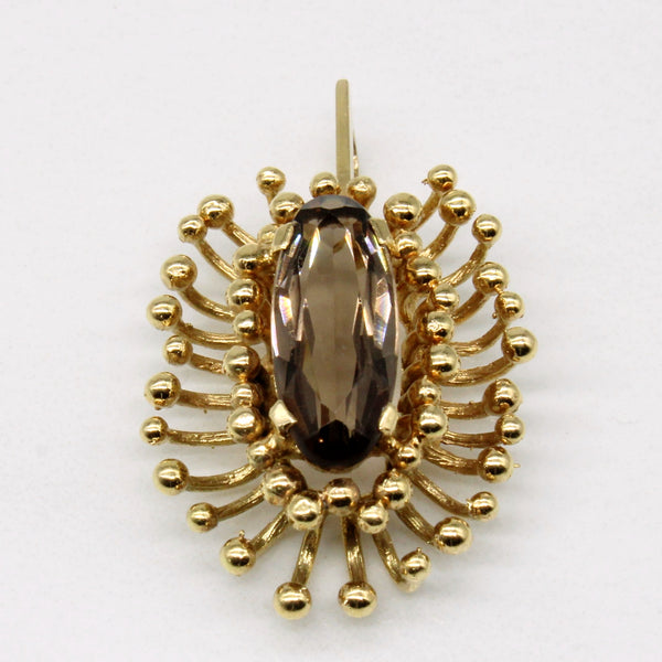 Smokey Quartz Pendant | 1.70ct |