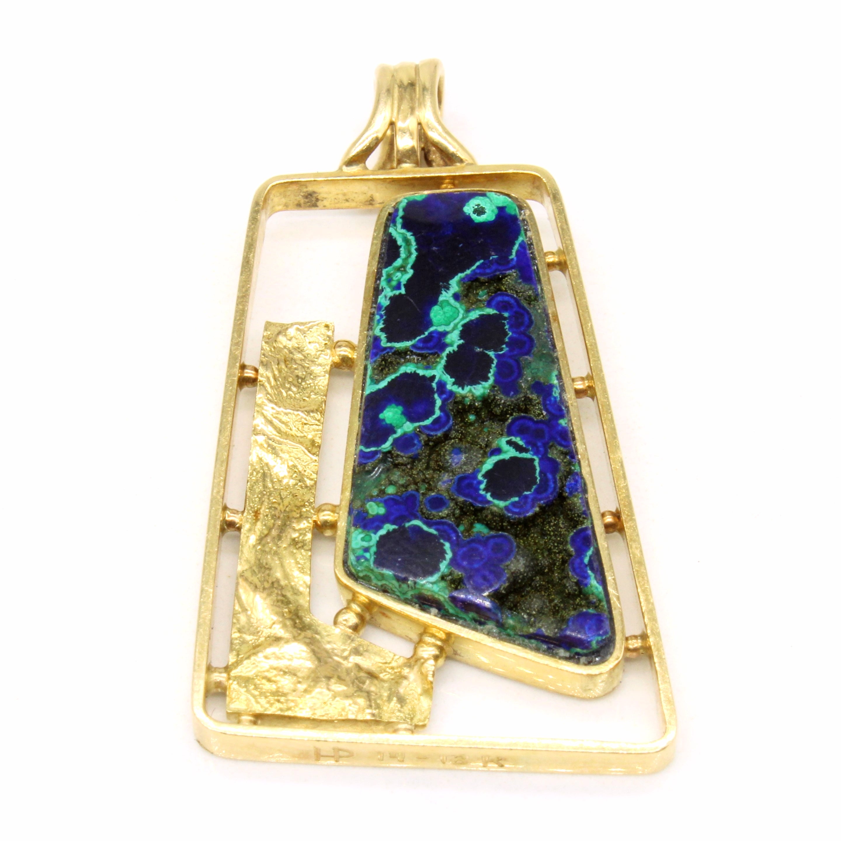 Pendentif Malachite Azurite | 6,40ct | 